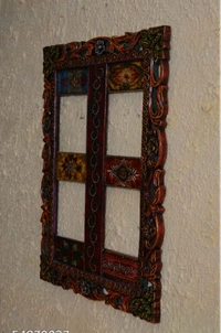 BK Exports Wooden Hand Painted Wall Decor & Hanging For Home - Wooden, Pack of1